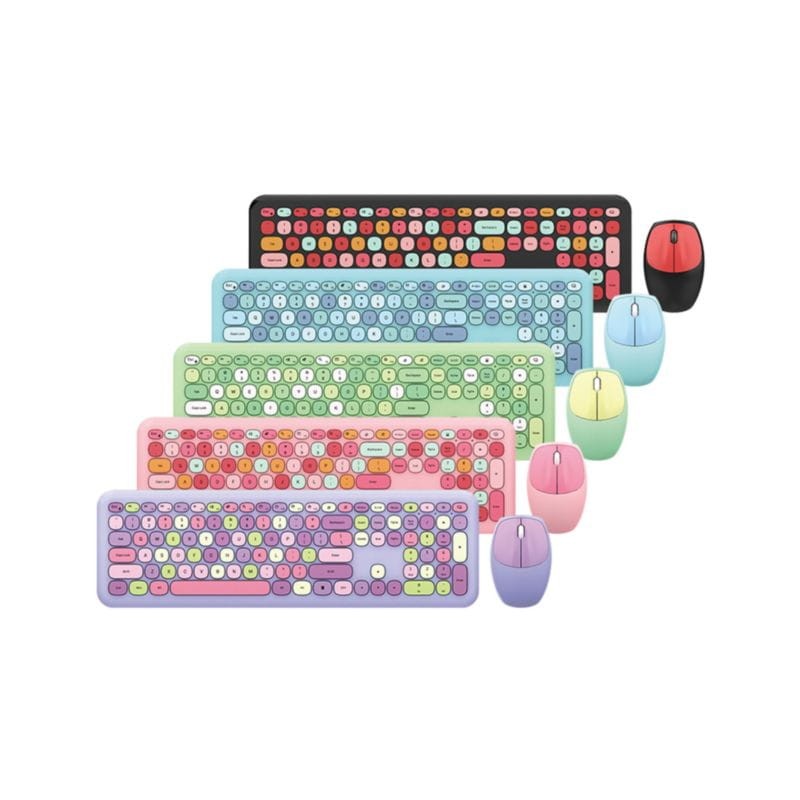 MOFII 666 2.4G Verde - Conjunto teclado e rato - Item5