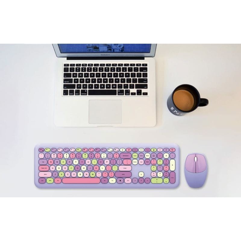 MOFII 666 2.4G Violet - Kit clavier et souris - Ítem4