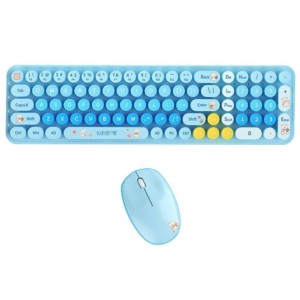 MOFI Baby Bear Azul - Kit de teclado e rato