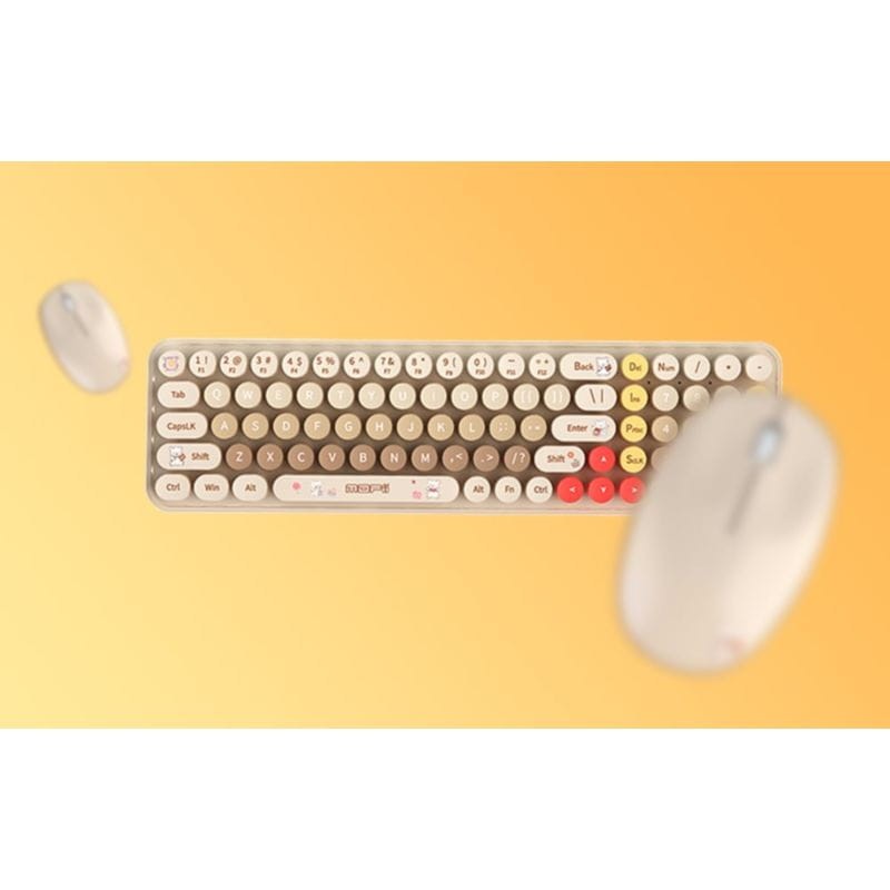 MOFI IBaby Bear Bege - Conjunto teclado e rato - Item2