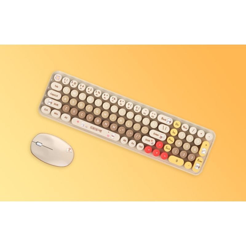 MOFI IBaby Bear Bege - Conjunto teclado e rato - Item3