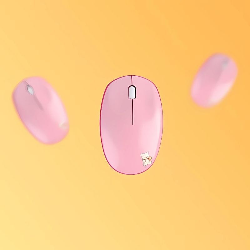MOFI Baby Bear Rosa - Kit de teclado e rato - Item1