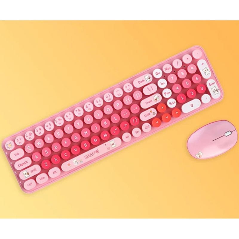 MOFI Baby Bear Rosa - Kit de teclado e rato - Item2