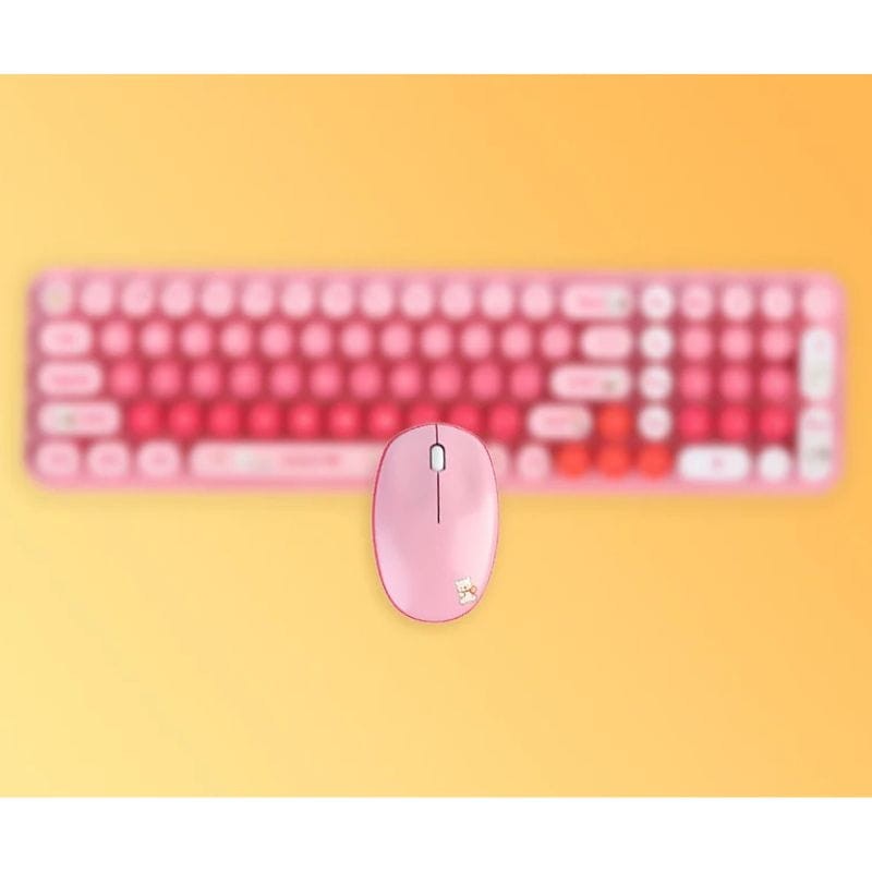 MOFI Baby Bear Rosa - Kit de teclado e rato - Item4