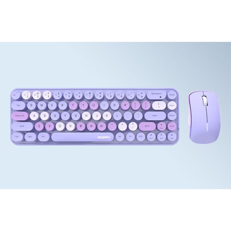 MOFII Bean 2.4G Púrpura - Kit de Teclado e Rato - Item3