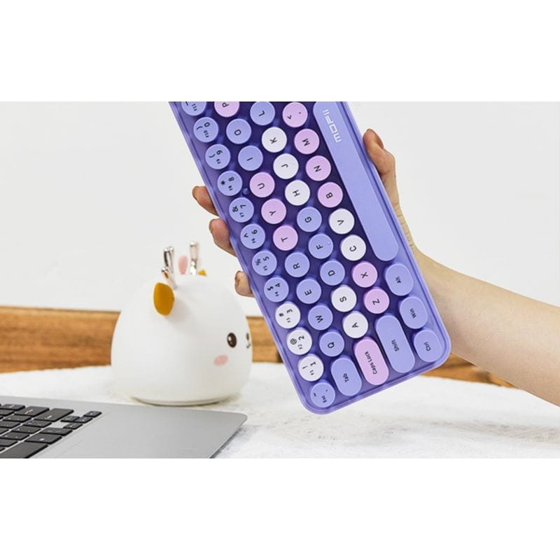 MOFII Bean 2.4G Púrpura - Kit de Teclado e Rato - Item4