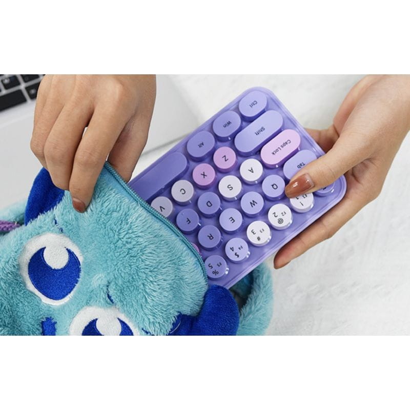 MOFII Bean 2.4G Púrpura - Kit de Teclado e Rato - Item5