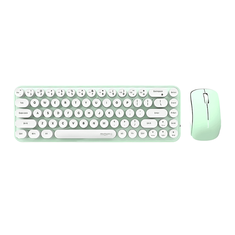 MOFII Bean 2.4G Vert/Blanc - Ensemble clavier et souris - Ítem