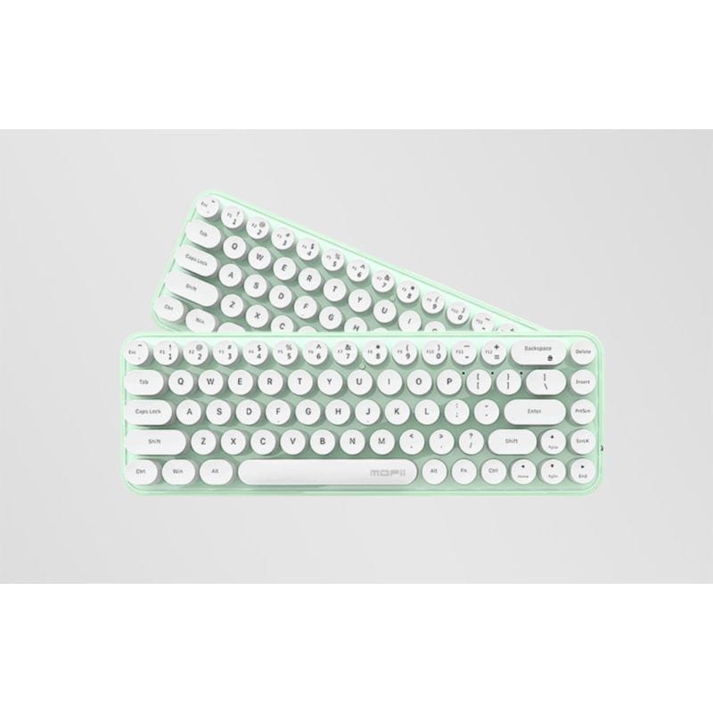 MOFII Bean 2.4G Vert/Blanc - Ensemble clavier et souris - Ítem1
