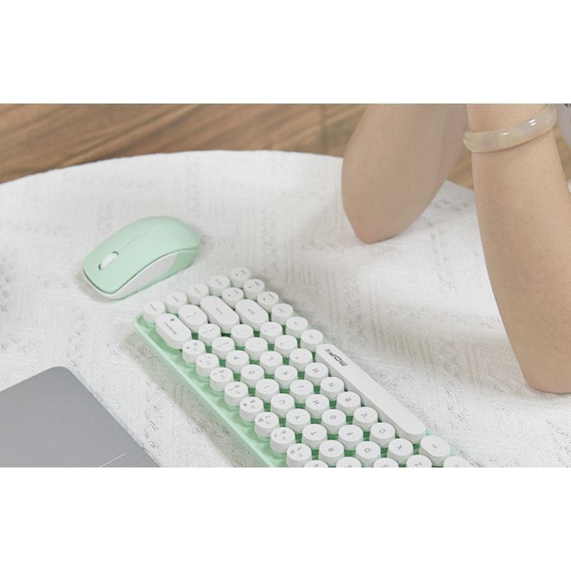 MOFII Bean 2.4G Vert/Blanc - Ensemble clavier et souris - Ítem3