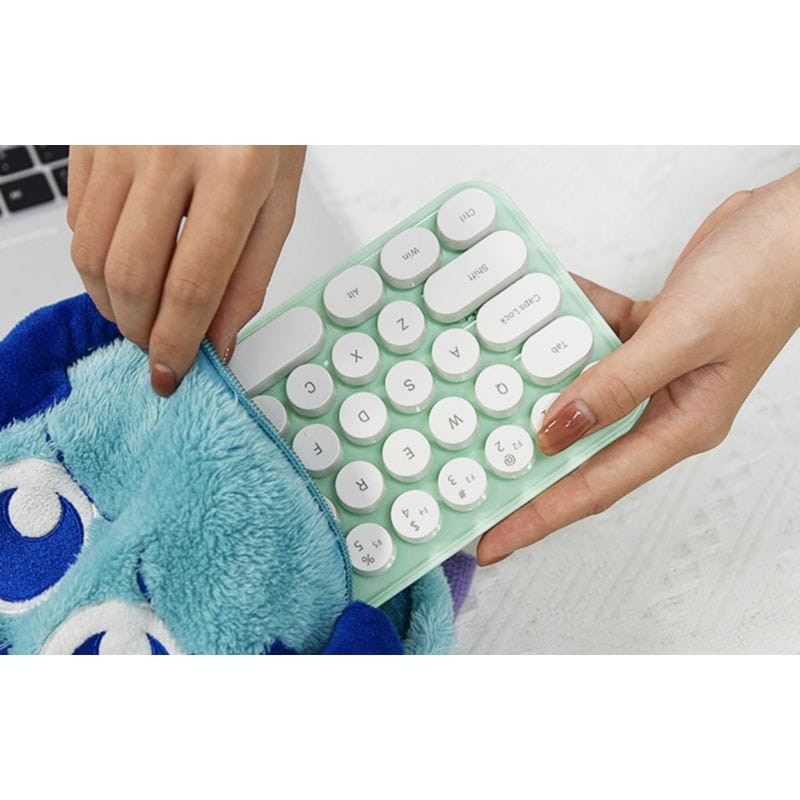 MOFII Bean 2.4G Vert/Blanc - Ensemble clavier et souris - Ítem4