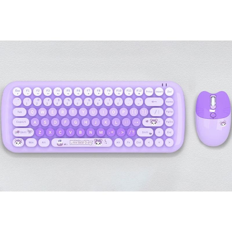 MOFII Candy New 2.4G Purple - Conjunto de teclado e rato - Item3