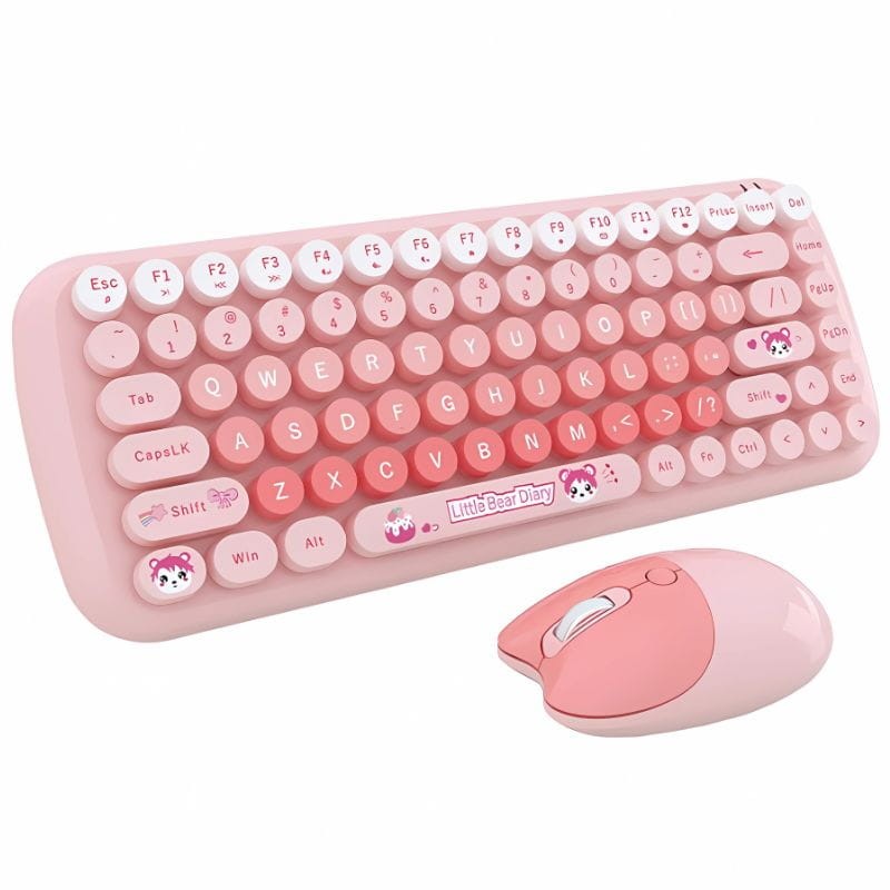 MOFII Candy New 2.4G Rosa- Kit teclado y ratón - Ítem