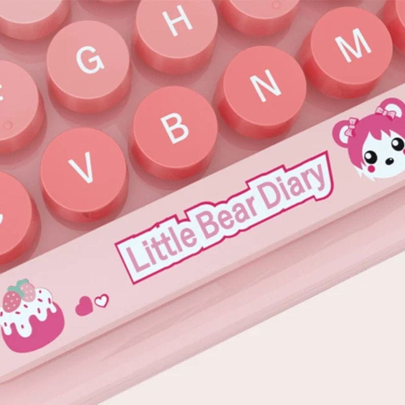 MOFII Candy New 2.4G Rosa- Kit teclado y ratón - Ítem1