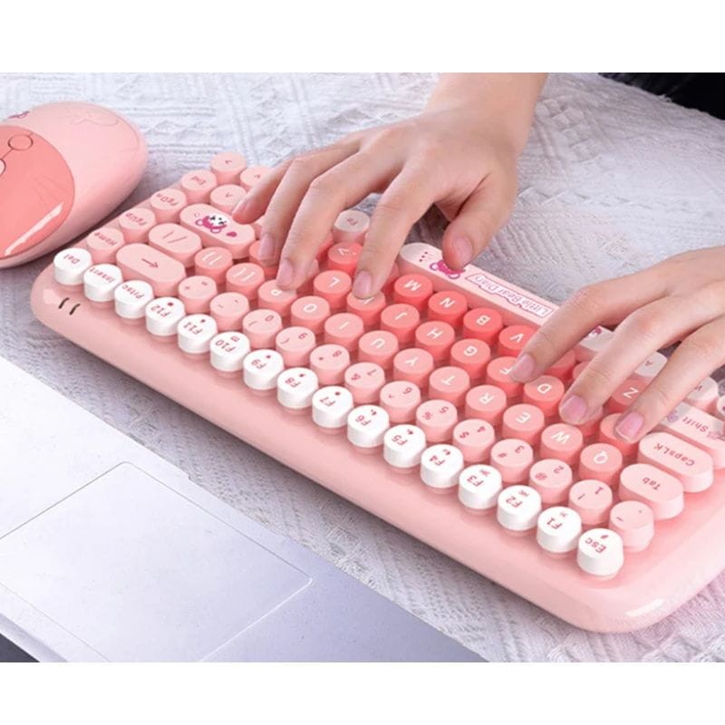MOFII Candy New 2.4G Rosa- Kit teclado y ratón - Ítem4