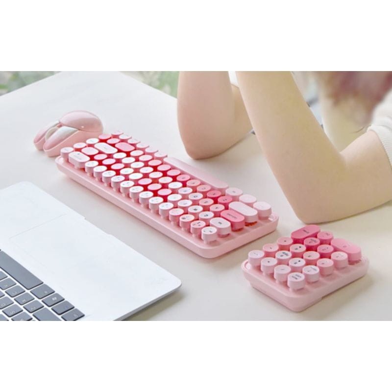 MOFII iBean MAX Rose - Kit Clavier + Pavé Numérique + Souris - Ítem6