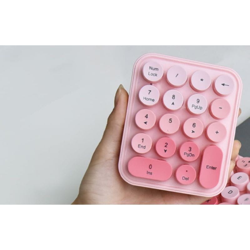 MOFII iBean MAX Rose - Kit Clavier + Pavé Numérique + Souris - Ítem7
