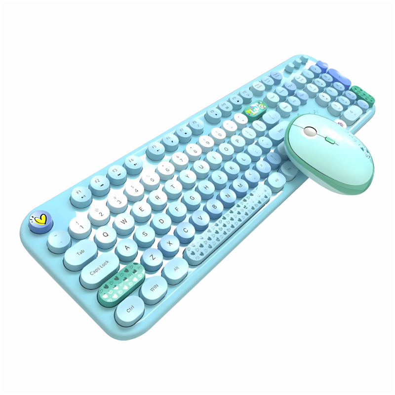 MOFII Lovely Blue - Kit de teclado e rato - Item