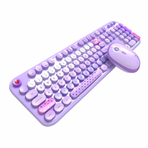 MOFII Lovely Roxo - Kit de teclado e rato