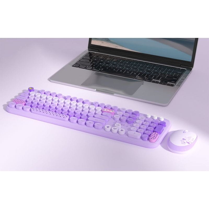 MOFII Lovely Roxo - Kit de teclado e rato - Item4