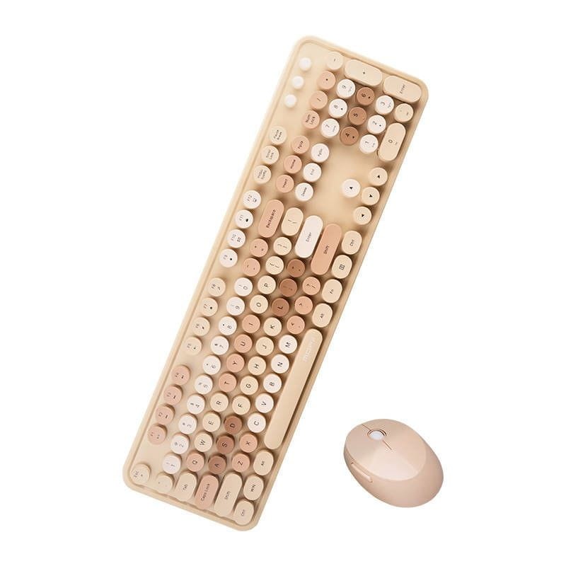 MOFII Sweet 2.4G Beige - Set teclado y ratón - Ítem1
