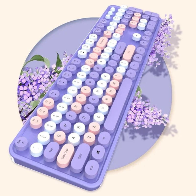 MOFII Sweet Purple - Kit clavier et souris - Ítem1