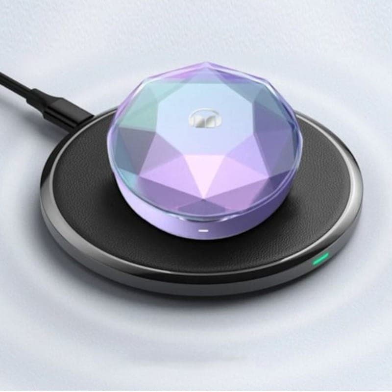 Estuche de carga sobre base de carga inalámbrica de los Monster Aria Pro MH22110 Púrpura - Auriculares Bluetooth