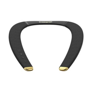 Monster Boomerang Petite MS32103 Preto/Dourado – Coluna Bluetooth