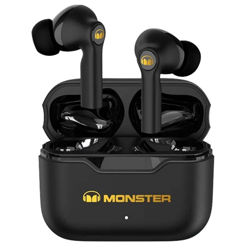 Auriculares Bluetooth TWS Monster XKT02 Preto - Item