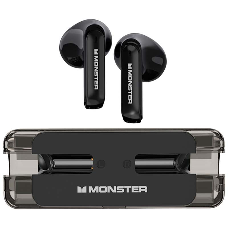 Auriculares Bluetooth TWS Monster XKT08 Negro - Ítem