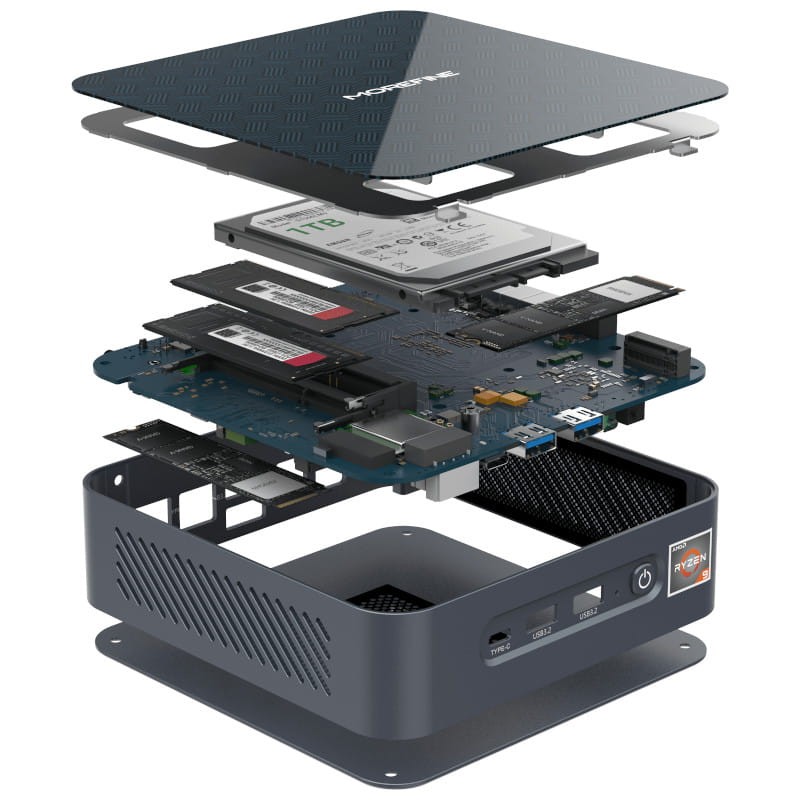 Morefine S500+ Ryzen 9 5900HX - Mini PC - Ítem3