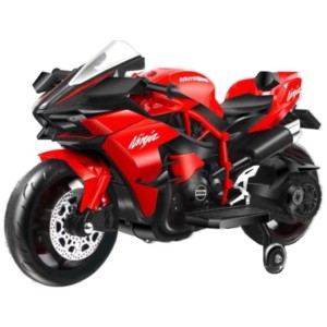 Motocicleta Estilo Kawasaki H2R 12V Vermelho para Crianças