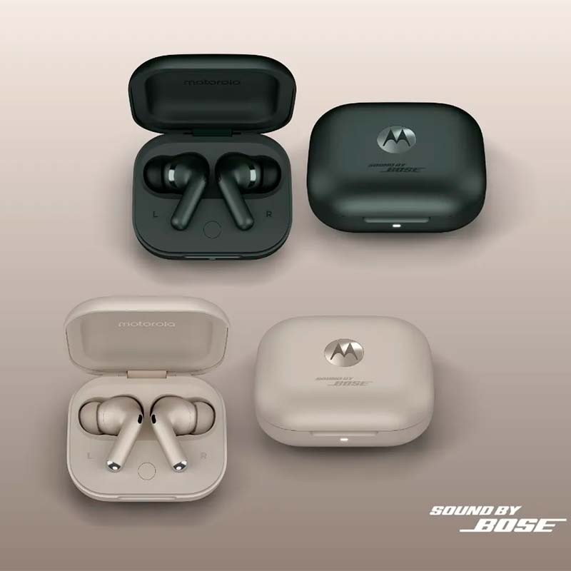 Auriculares Sem Fio Motorola Moto Buds+ Areia - Item4