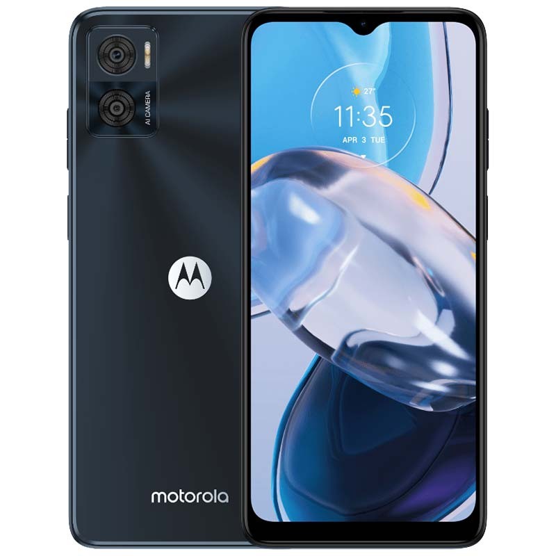 Teléfono móvil Motorola Moto E22 3GB/32GB Negro - Ítem