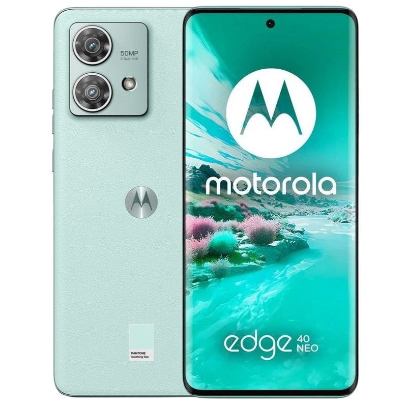 Motorola Moto Edge 40 Neo 12Go/256Go Vert Eau - Téléphone Portable - Ítem