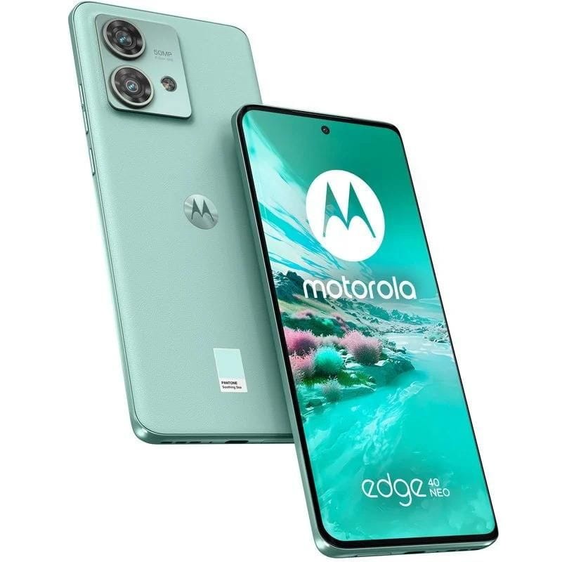 Motorola Moto Edge 40 Neo 12Go/256Go Vert Eau - Téléphone Portable - Ítem1