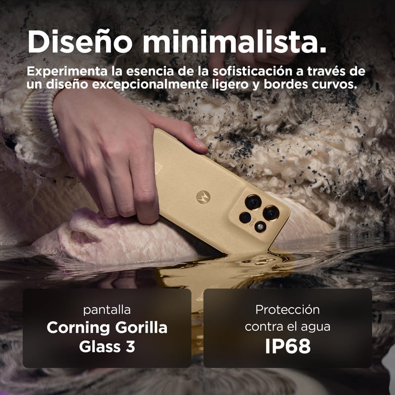 Motorola Moto Edge 50 Neo 12GB/512GB Beige - Teléfono móvil - Ítem4