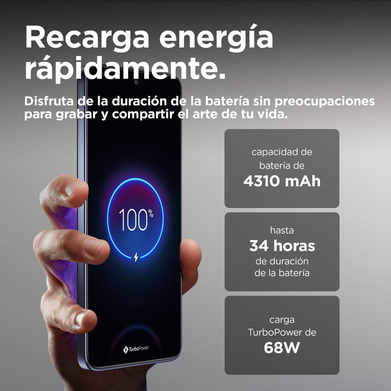 Motorola Moto Edge 50 Neo 12GB/512GB Gris - Teléfono móvil - Ítem8