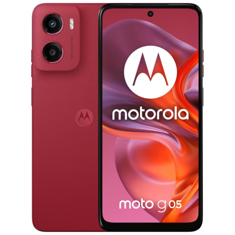 Motorola moto G05 4GB/128GB Rojo - Teléfono - Ítem
