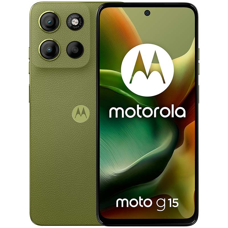 Motorola Moto G15 4G 4GB/128GB Verde - Telemóvel - Item