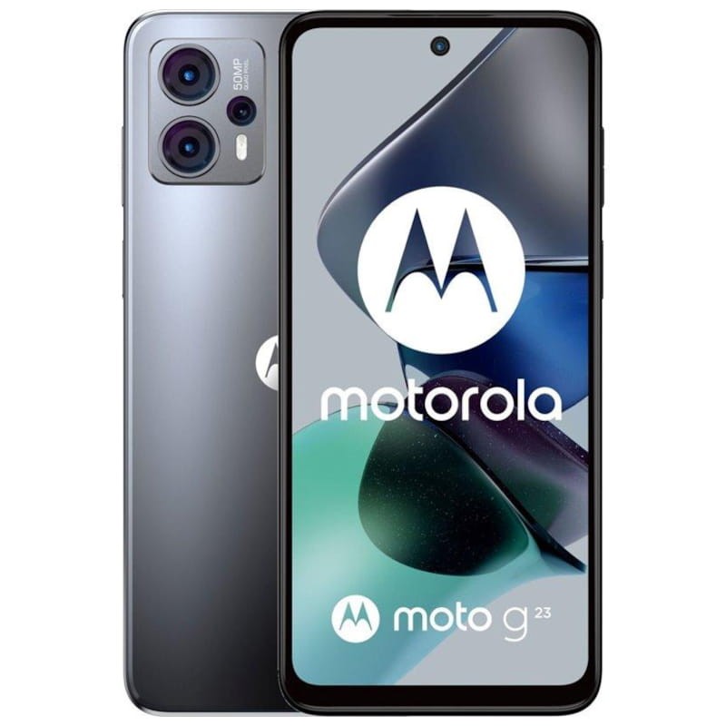 Motorola Moto G23 - Color gris - Triple cámara trasera