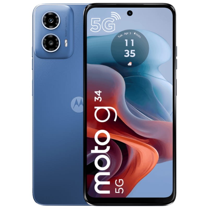 Motorola Moto G34 5G 8Go/128Go Bleu - Ítem