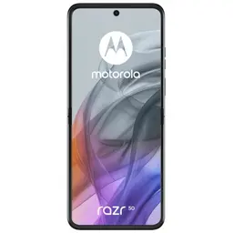 Motorola Razr 50 5G 8GB/256GB Cinzento - Telemóvel Vista frontal aberta