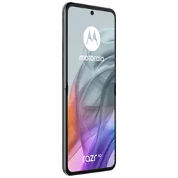 Motorola Razr 50 5G 8GB/256GB Cinzento - Telemóvel Vista frontal lado direito