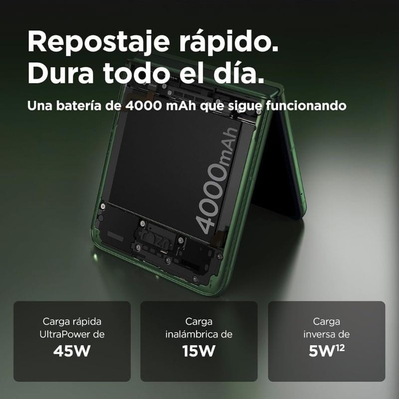 Motorola Razr 50 Ultra 5G 12Go/512Go Vert - Téléphone Mobile - Ítem8