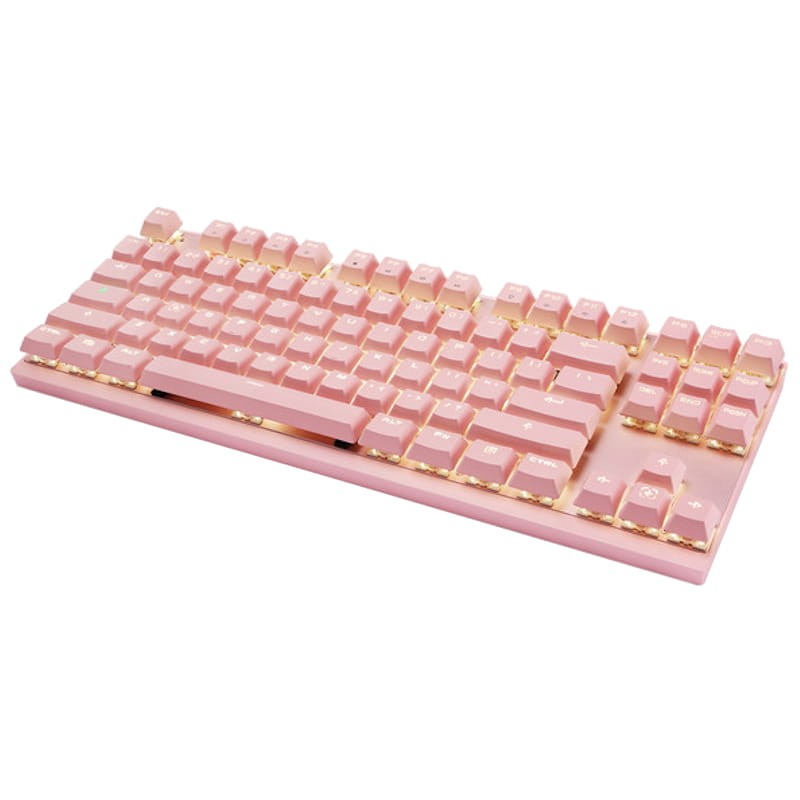 Teclado Mecánico Motospeed GK82 Inalámbrico RGB Rosa - Ítem1