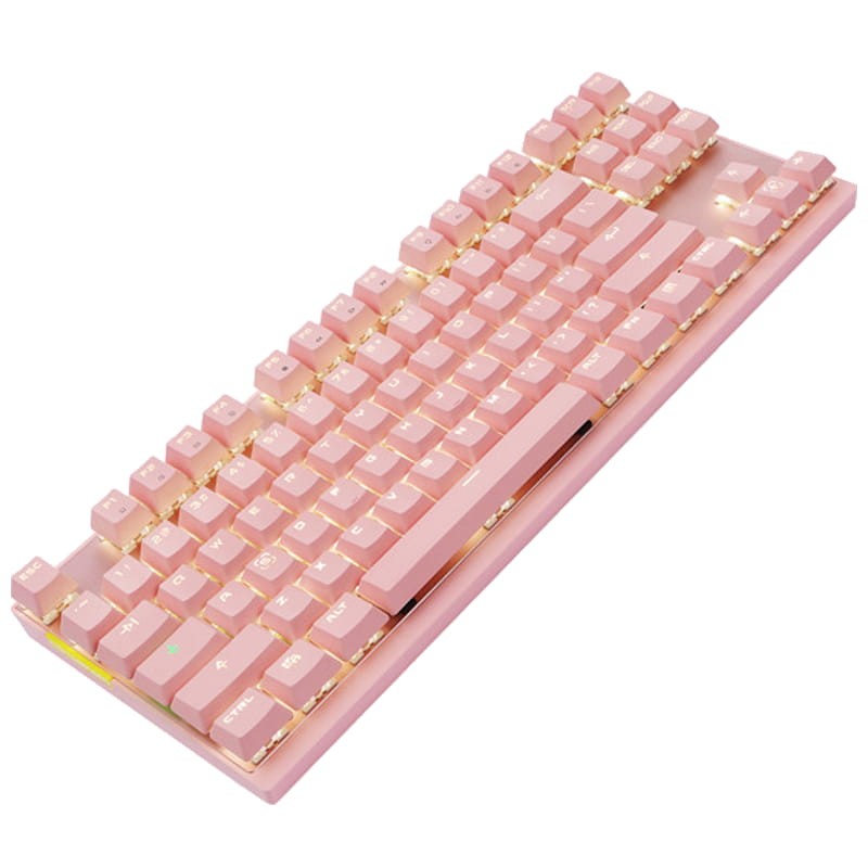 Teclado Mecánico Motospeed GK82 Inalámbrico RGB Rosa - Ítem2