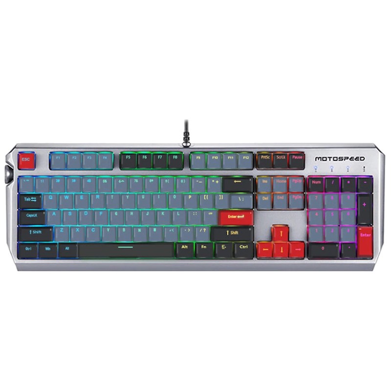 Buy Keyboard Color Mechanical Motospeed Ck80 Rgb Powerplanet