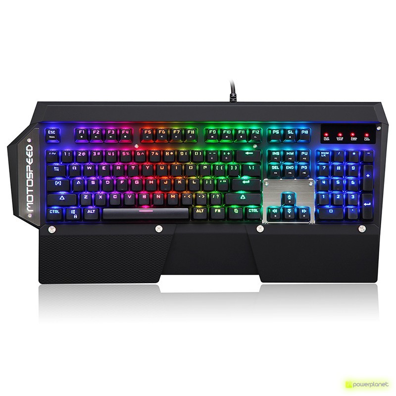 Teclado Color Mecánico MotoSpeed CK88 RGB
