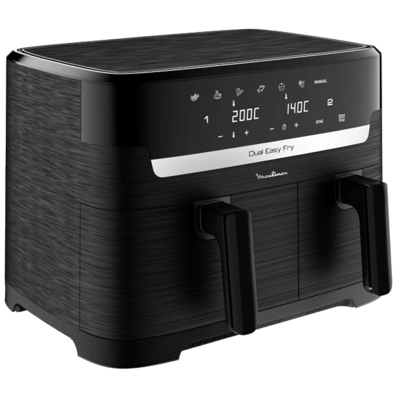 Moulinex Dual Easy Fry EZ901N20 8.3 L Noir - Friteuse à air comprimé - Ítem1